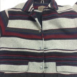 Woolrich Blanket Coat XL Vintage